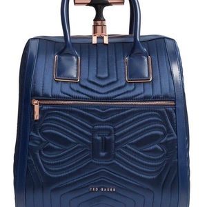 Ted Baker Anisee Quilted Two Wheel Travel Bag